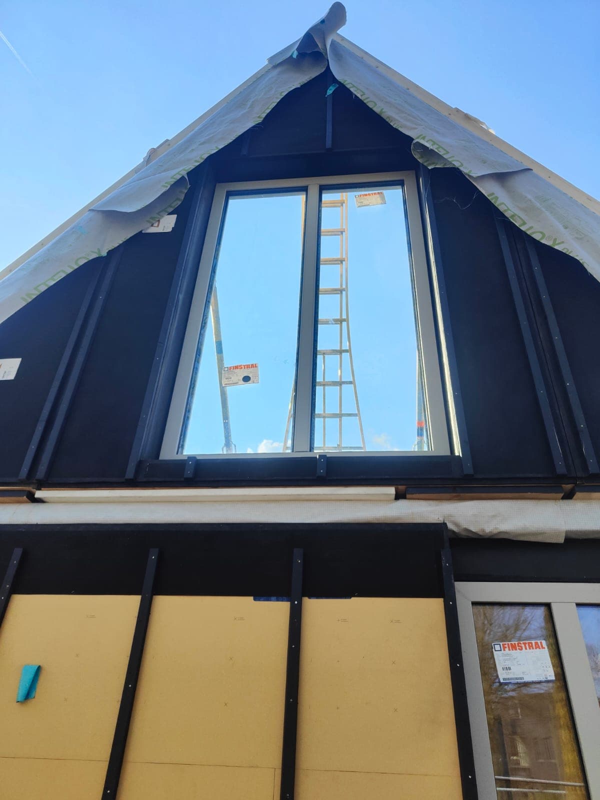 Finstral montage houtskeletbouw