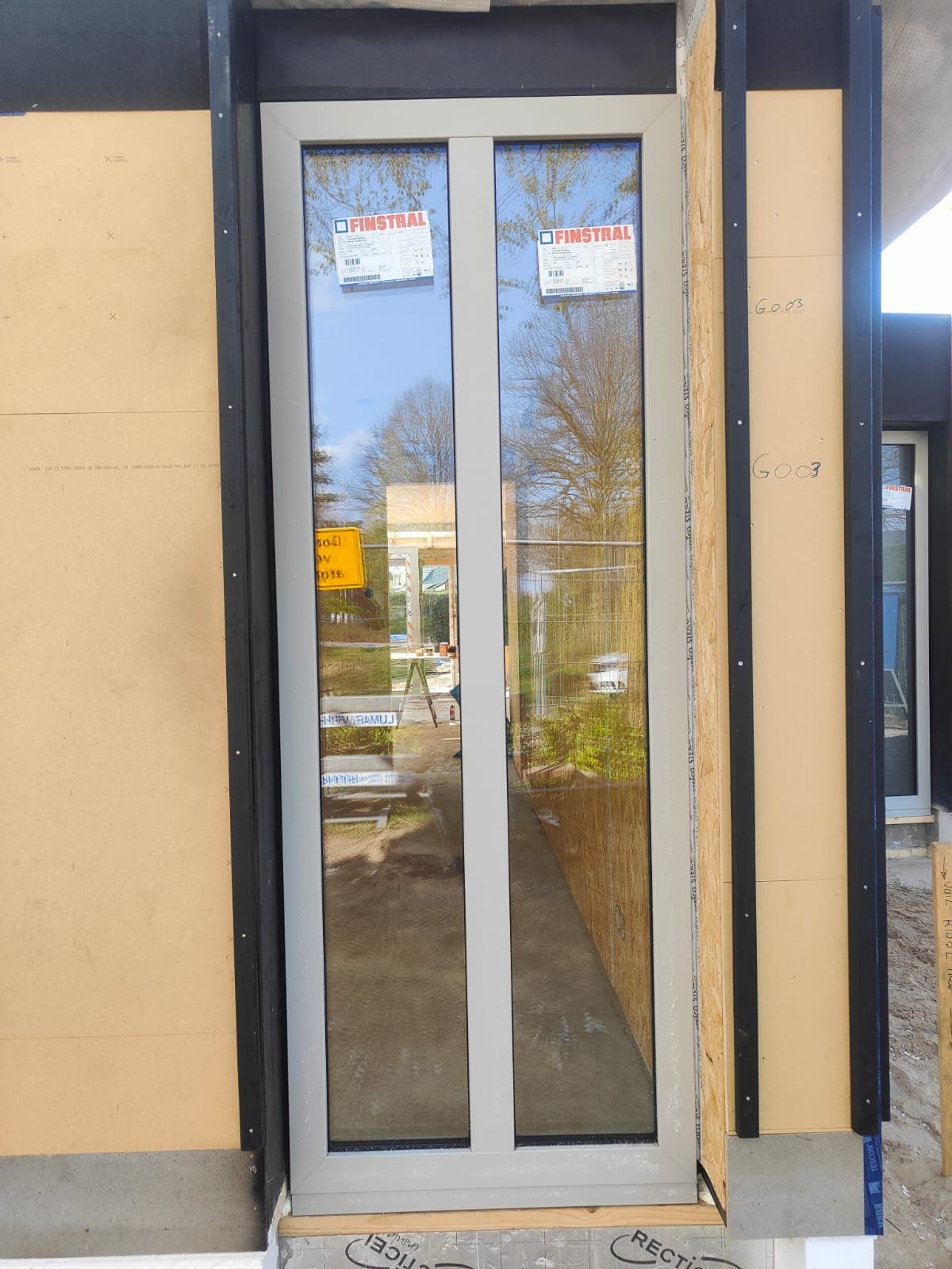 Finstral montage houtskeletbouw