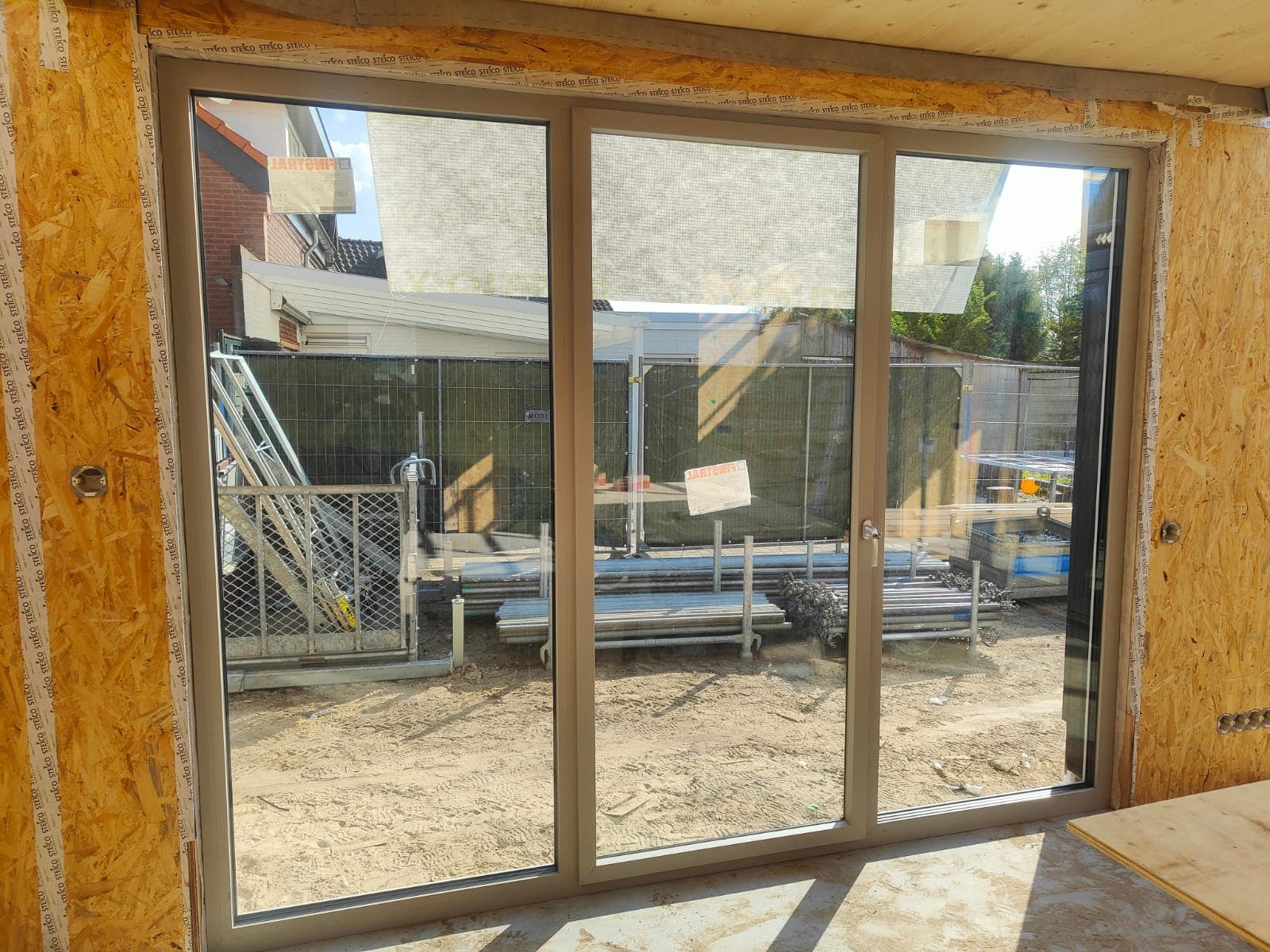 Finstral montage houtskeletbouw