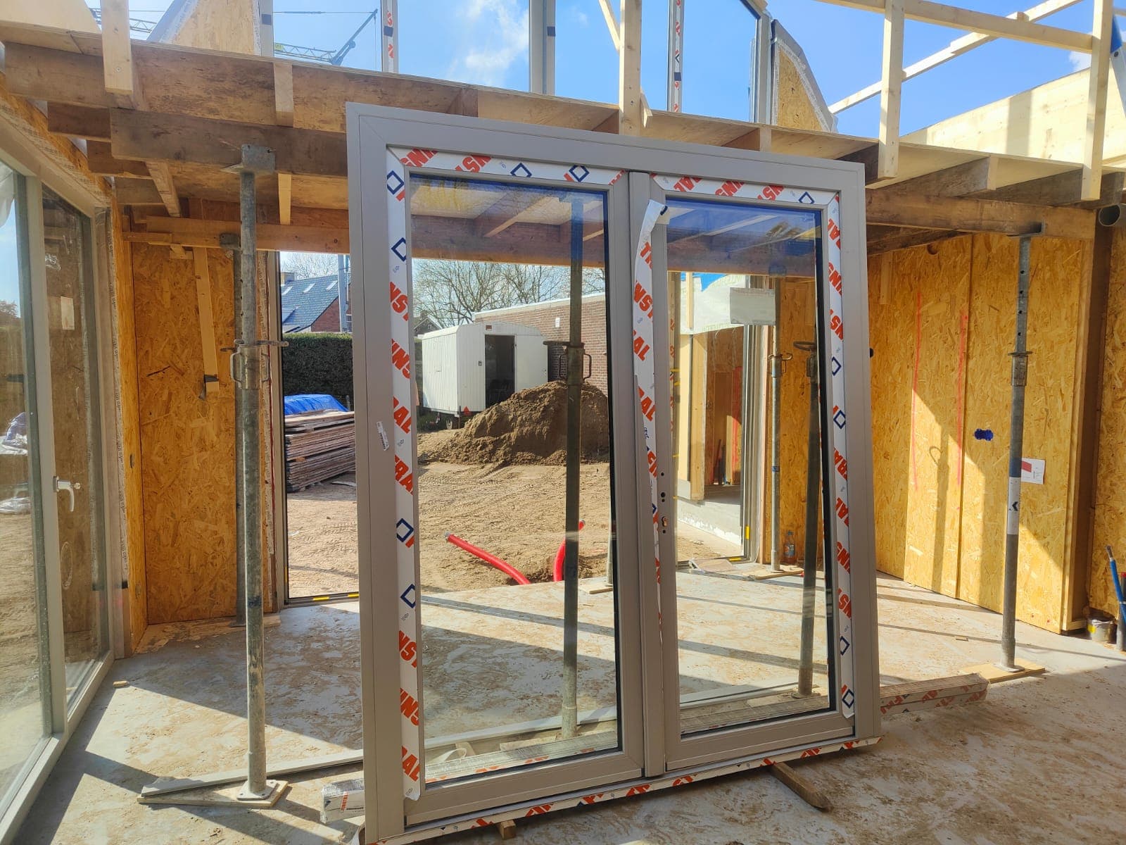 Finstral montage houtskeletbouw