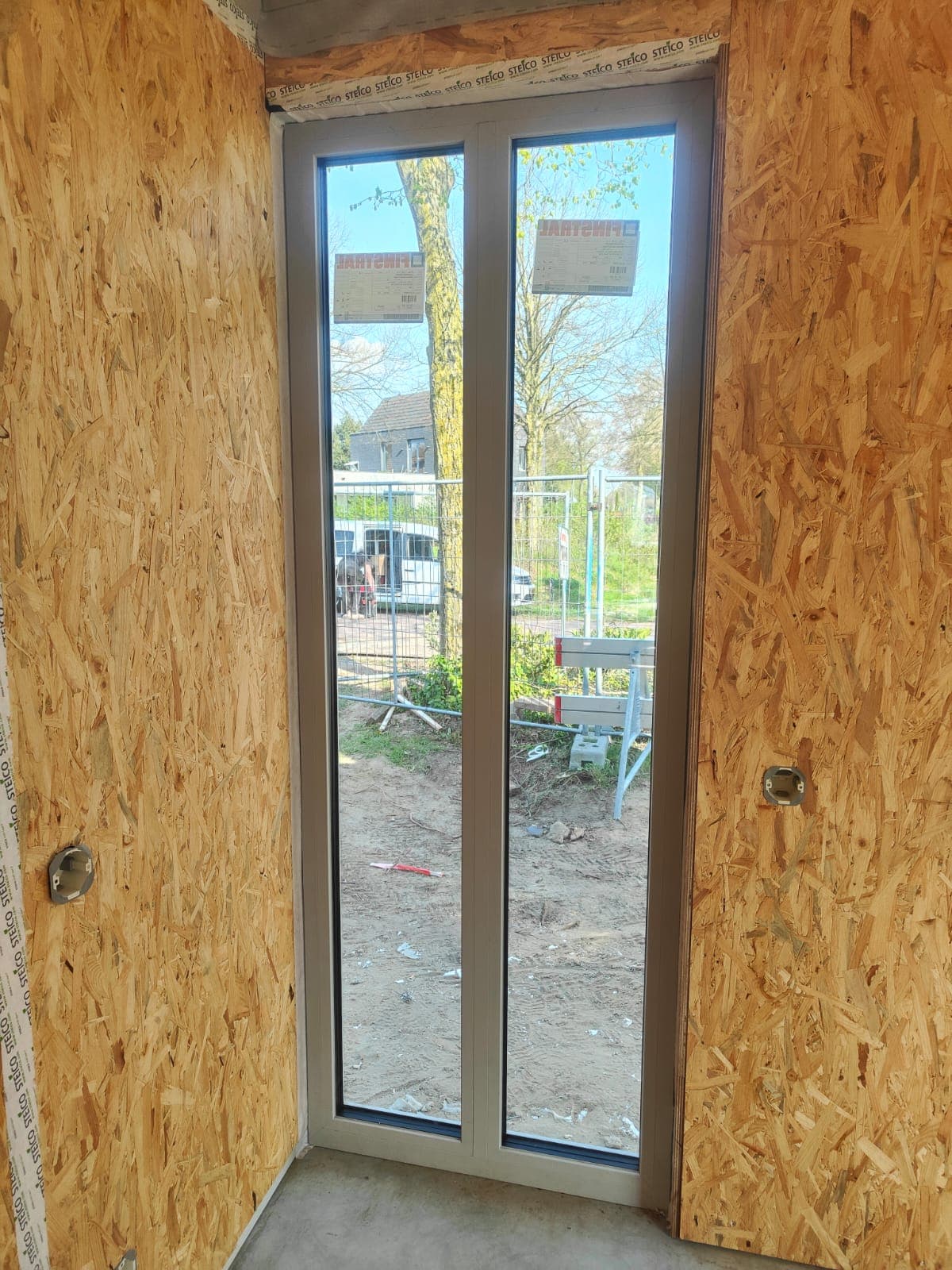 Finstral montage houtskeletbouw